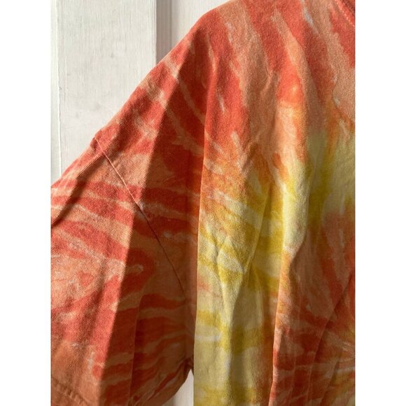 Gildan size x-large orange regional tie dye shirt - Picture 3 of 10